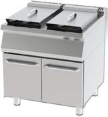 KGFD - 8090 || GAS DOUBLE FRYER ON CUPBOARD